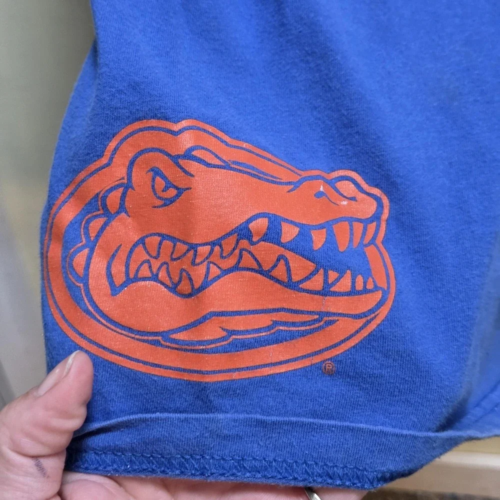 Florida Gators Shirt Mens Medium Blue NCAA Football Nike Graphic Tee‎ T-Shirt